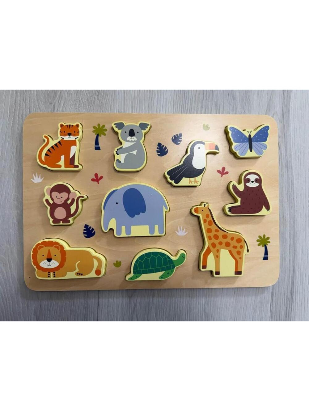 • Baby • Toys Wooden Puzzle Montessori Toddler